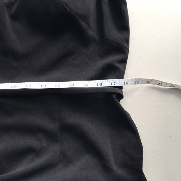 Js Collections black cap sleeve sequin lace top evening gown dress size Large - Picture 9 of 14